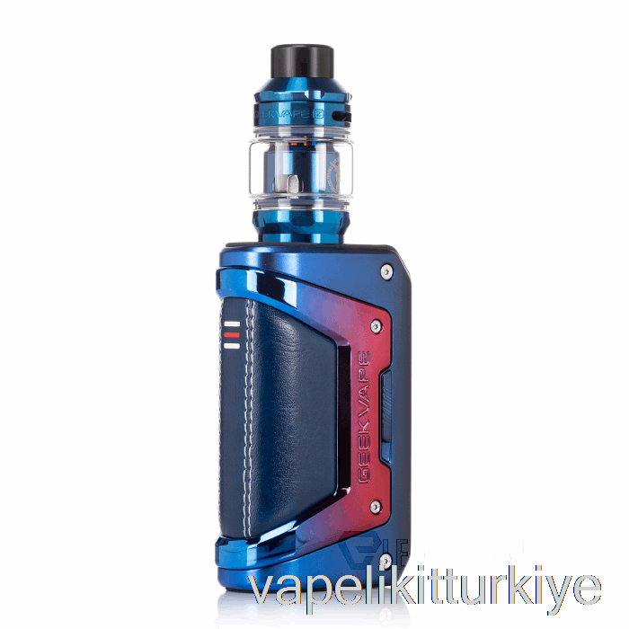 Vape Türkiye Geek Vape L200 Aegis Legend 2 200w Başlangıç ​​kiti Mavi Kırmızı
